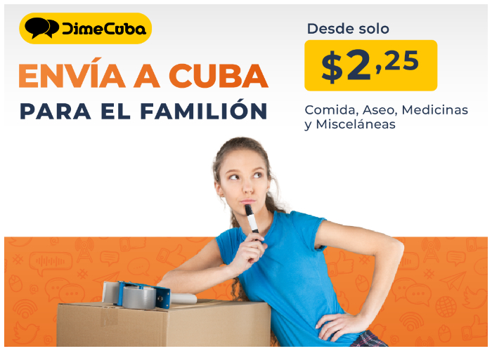 envio de paquetes a Cuba