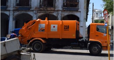 pollo camion basura la habana