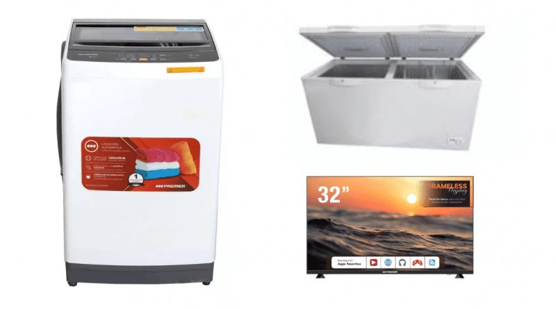 Envíos de electrodomésticos a tu familia en Cuba: freezers, televisores y lavadoras