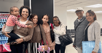 Familia de Cuqui la Mora llega a Estados Unidos con el parole humanitario