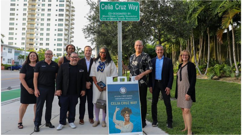 calle Celia Cruz Miami Beach
