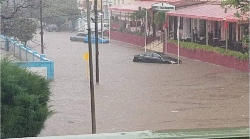 inundaciones en La Habana lluvias