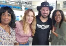 irela bravo de visita en MIAMI