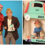 ¡Mira el adorable regalo que recibió Luis Silva, Pánfilo en Vivir del Cuento!