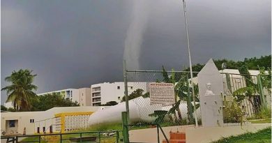 tromba marina en Varadero