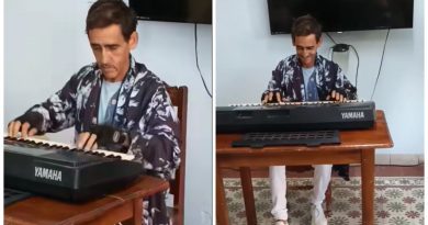 pianista La Habana teclado donacion