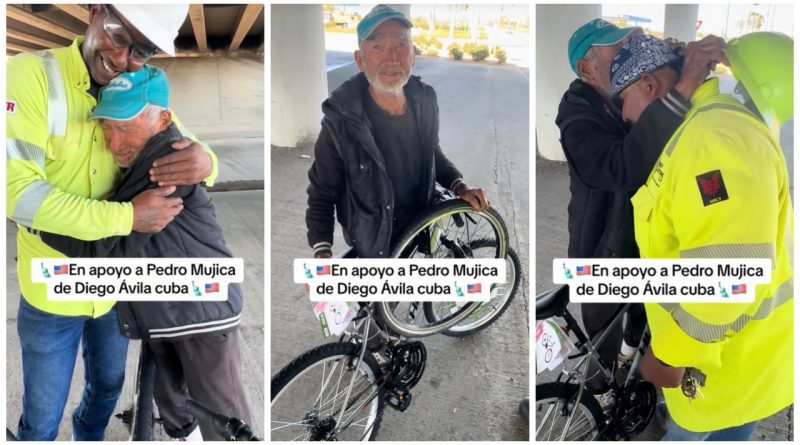 indigente cubano bicicleta Texas