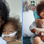La niña cubana, Amanda, se recupera en España luego de su operación