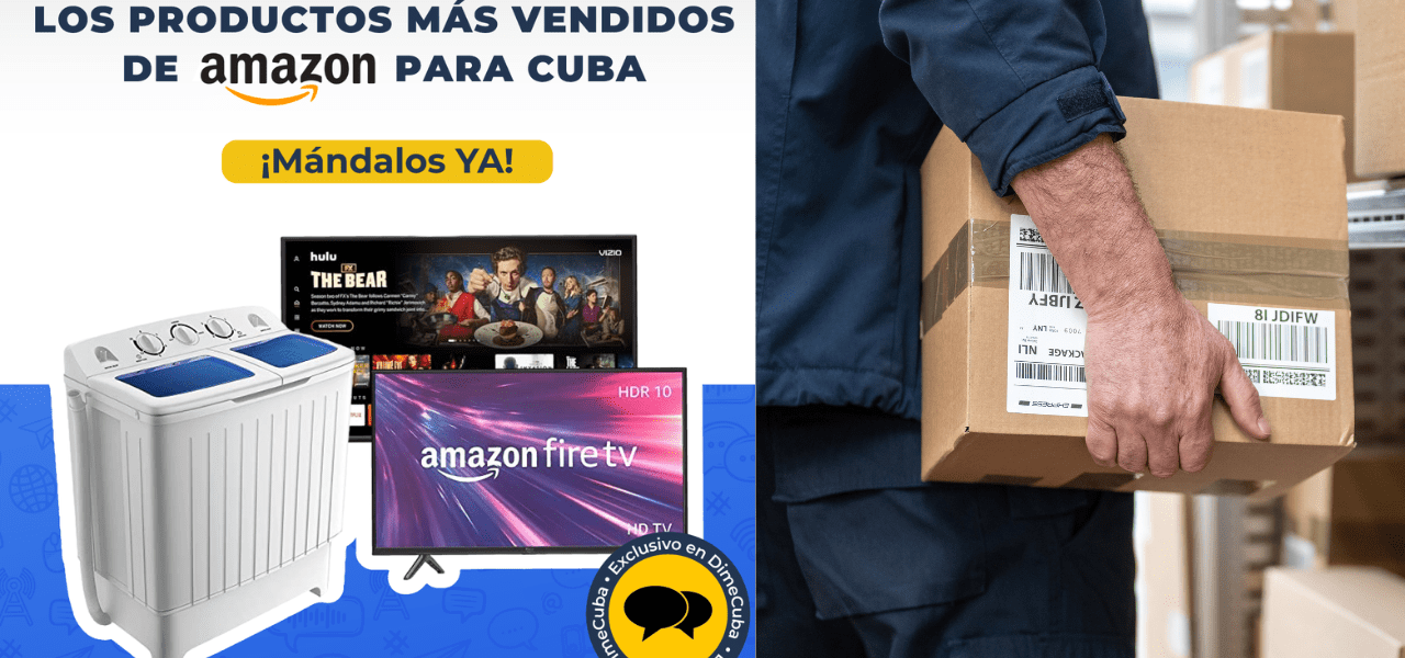Productos más vendidos de Amazon para Cuba