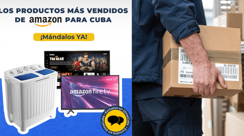 Productos más vendidos de Amazon para Cuba