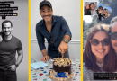 Actor cubano Carlos Enrique Almirante celebrando su cumpleaños número 42.