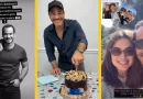 Actor cubano Carlos Enrique Almirante celebrando su cumpleaños número 42.
