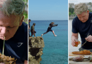 Gordon Ramsay explorando la cocina cubana durante la grabación de su serie "Uncharted".