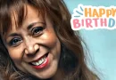 Irela Bravo celebrando su 71 cumpleaños.