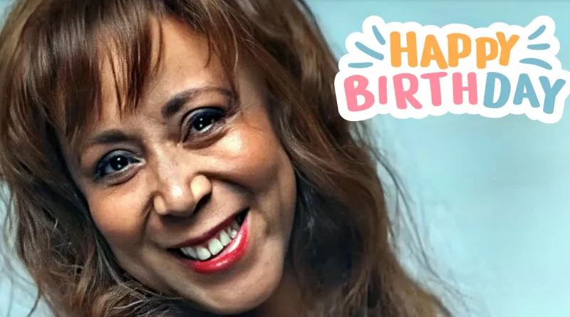 Irela Bravo celebrando su 71 cumpleaños.