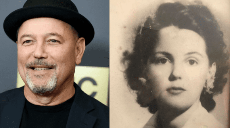 Anoland Díaz y Rubén Blades juntos.