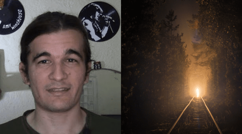 Youtuber cubano Edgar Glaria investigando fenómenos paranormales