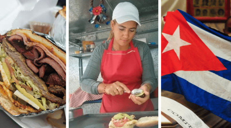 Cubana conquista a México con su comida al triunfar con la torta "La Cubana