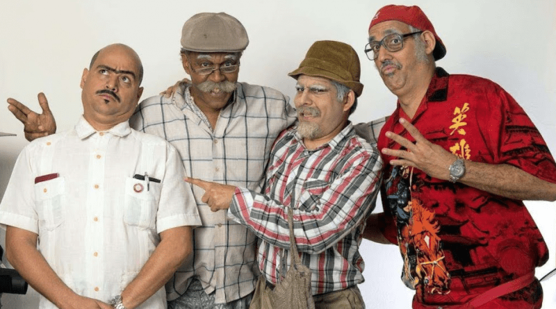 El elenco del programa ‘Vivir del Cuento’ en uno de sus últimos episodios.