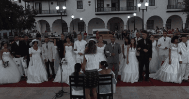 boda masiva-captura de pantalla-Turquino TV-youtube