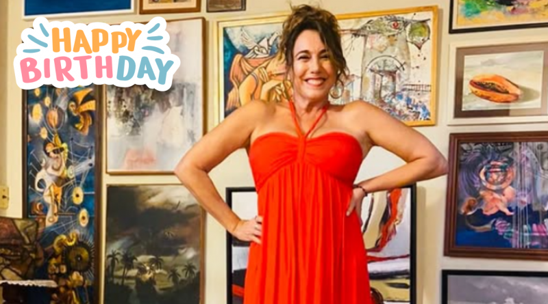 Tahimí Alvariño celebrando su cumpleaños con un mensaje de gratitud.