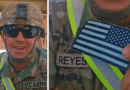 Cubano usa bandera negra en el Ejército de EE. UU.