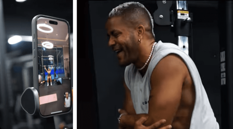 Yasmany Amed Rodríguez, el entrenador cubano de Georgina Rodríguez.