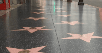 paseo de la fama hollywood-captura de pantalla-grunge español-youtube