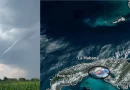 Tornado en Pinar del Río captado en Chamizo
