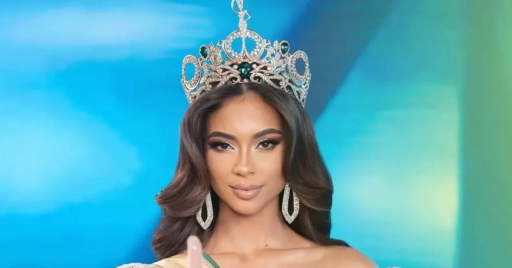 Modelo cubana Daylin Rodríguez representando a Cuba en Miss Grand Cuba 2025.