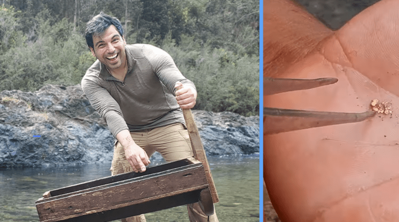 Youtuber usa invento cubano para buscar oro en río de Baracoa