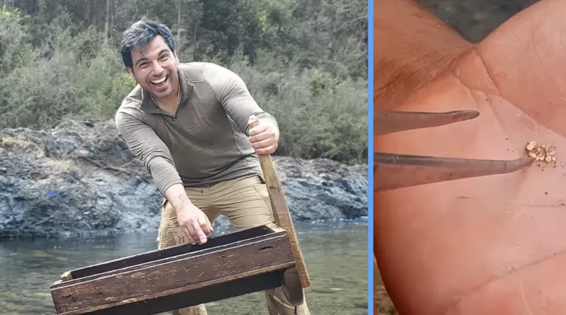 Youtuber usa invento cubano para buscar oro en río de Baracoa