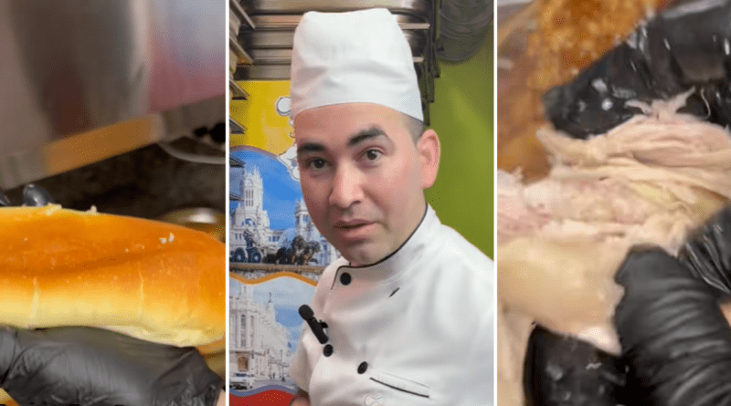 Paleta de cerdo asada al estilo cubano con piel crujiente y jugosa carne