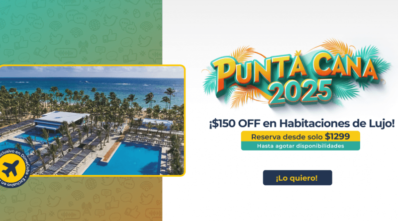punta cana oferta lujo