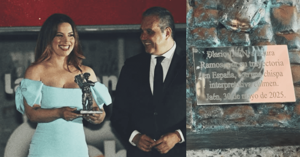 Laura Ramos recibe importante premio en España
