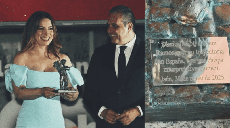 Laura Ramos recibe importante premio en España