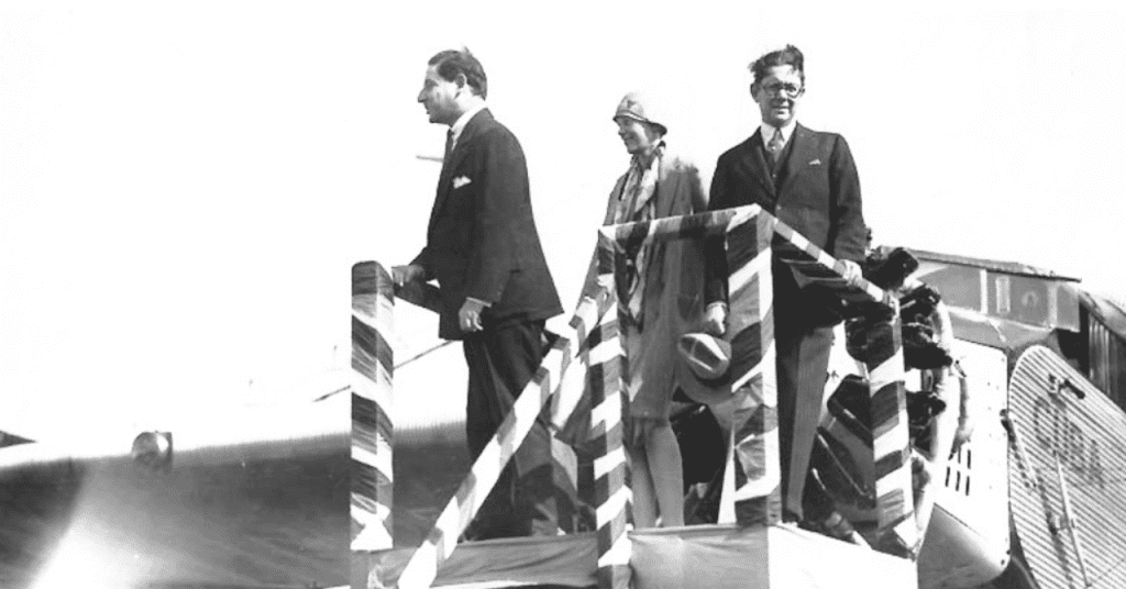 Amelia Earhart en La Habana, durante su histórica visita de 1929