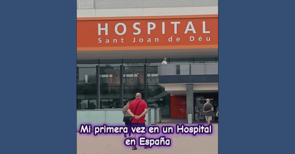 Cubana acude a un hospital de España y compara con Cuba