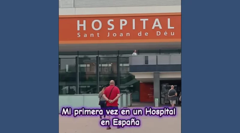 Cubana acude a un hospital de España y compara con Cuba