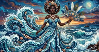 Yemayá, orisha del mar en la santería cubana