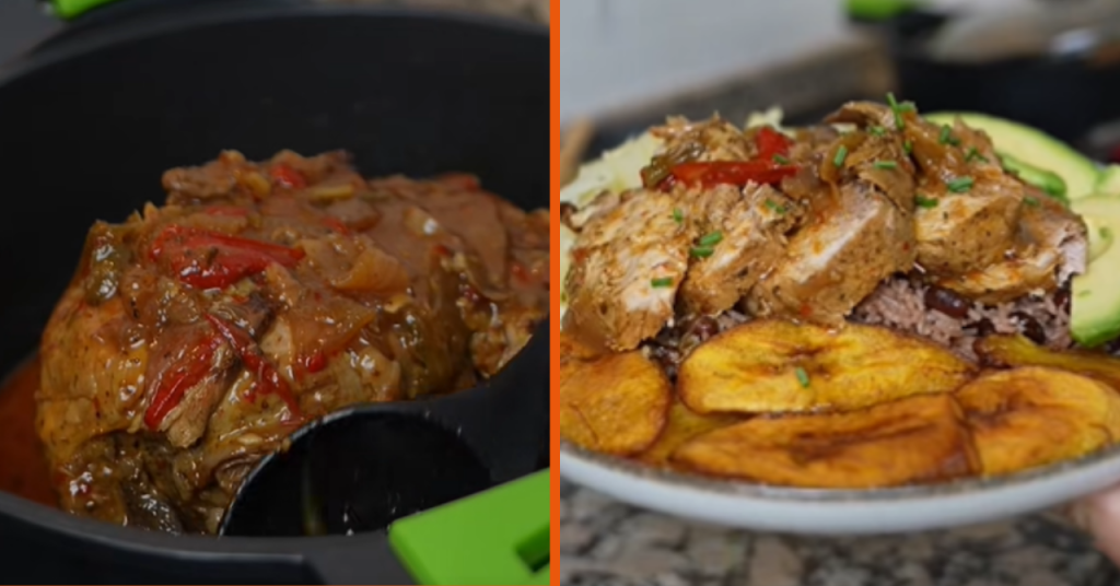 Cerdo asado en cazuela viral en TikTok
