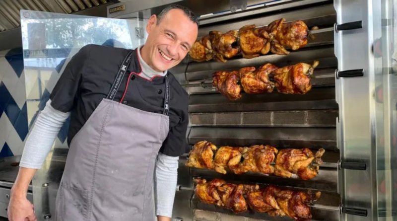 Cubano triunfa cocinando pollo venezolano en Oviedo, España