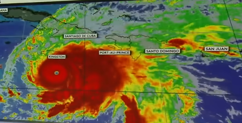 huracan melisa-captura de pantalla-noticias univision-youtube