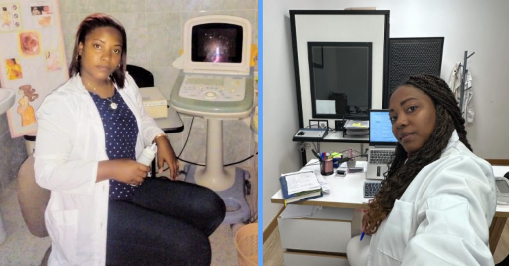 Cubana vuelve a ejercer la medicina en España tras años de sacrificios