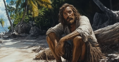 Robinson Crusoe-captura de pantalla-reed throug the pages-youtube