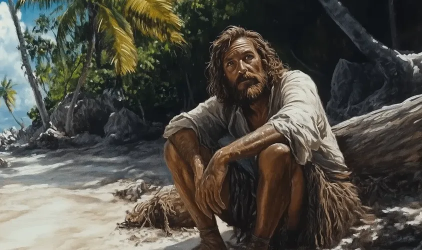 Robinson Crusoe-captura de pantalla-reed throug the pages-youtube